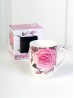 Rose Print Mug Set (set of 4) 350ml (12oz)